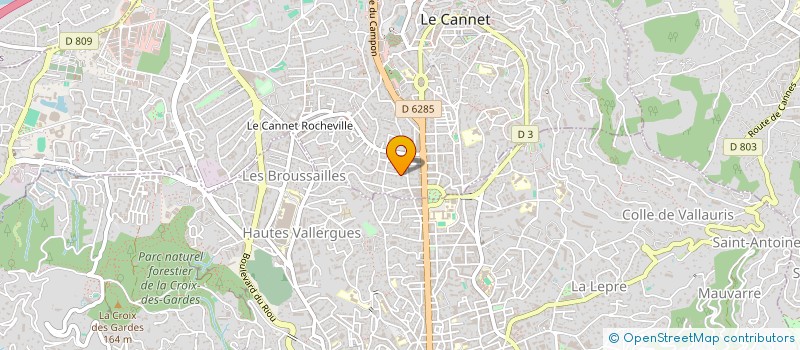 localisation de l'entreprise FORT LIB à LE CANNET