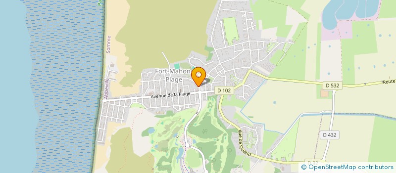 localisation de l'entreprise FORT MAHON FRET  FORT-MAHON-PLAGE