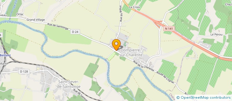 localisation de l'entreprise FORT PLANCHOT  DOMPIERRE-SUR-CHARENTE