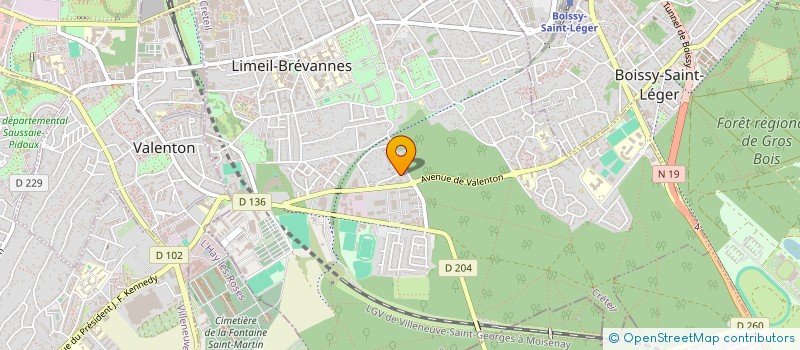 localisation de l'entreprise FORT PRO à LIMEIL-BREVANNES