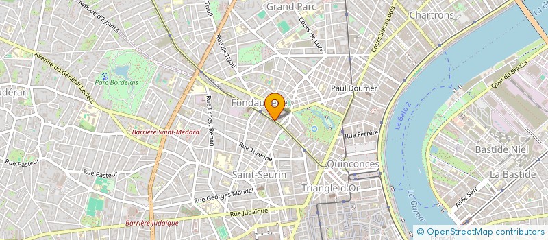 localisation de l'entreprise FORT SALIER  BORDEAUX