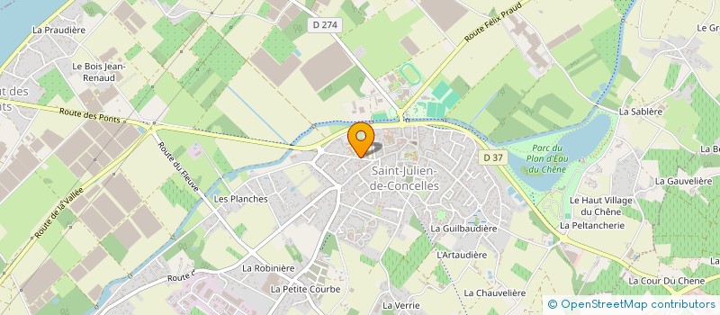 localisation de l'entreprise FORT TITOUAN  SAINT-JULIEN-DE-CONCELLES