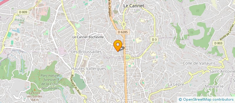 localisation de l'entreprise FORT VAUBAN à LE CANNET
