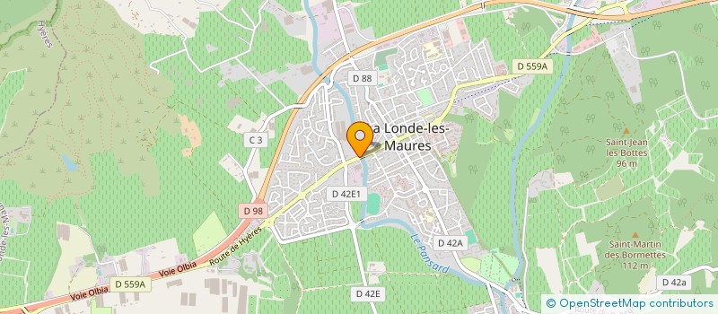 localisation de l'entreprise FORTA ENERGIE à LA GARDE