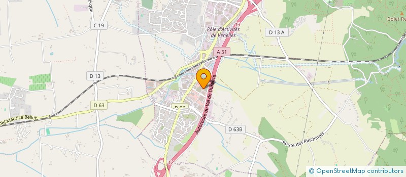 localisation de l'entreprise FORTAIX  VENELLES