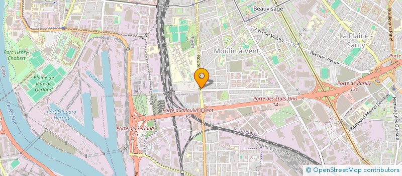 localisation de l'entreprise FORTAS IMMOBILIER  VENISSIEUX