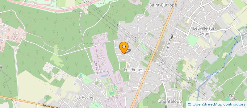 localisation de l'entreprise FORTBAY à SAINT-GERMAIN-LES-ARPAJON
