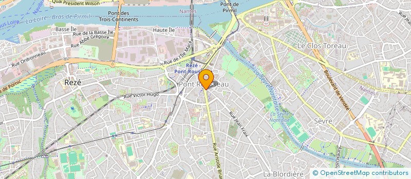 localisation de l'entreprise FORTE à REZE