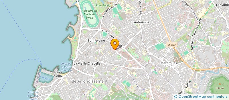 localisation de l'entreprise FORTE AUDIT  MARSEILLE