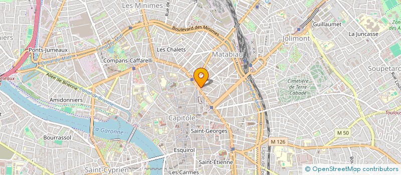 localisation de l'entreprise FORTE CONSEIL  TOULOUSE