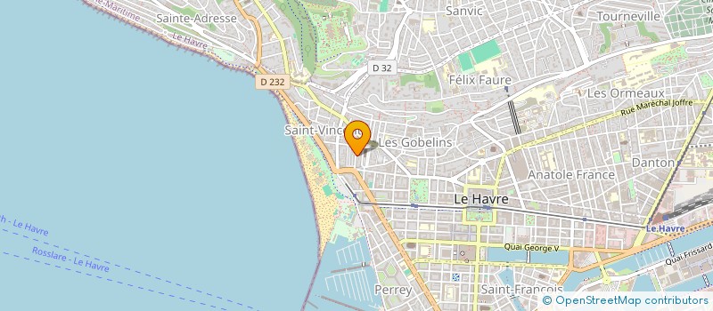 localisation de l'entreprise FORTECH à LE HAVRE