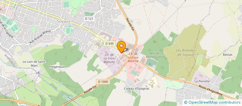 localisation de l'entreprise FORTEIX à SOYAUX
