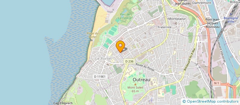 localisation de l'entreprise FORTELEC  LE PORTEL