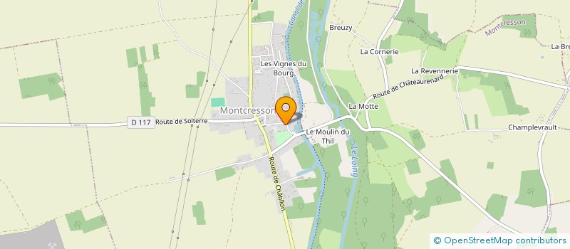 localisation de l'entreprise FORTEM PROTECTION INCENDIE à MONTCRESSON