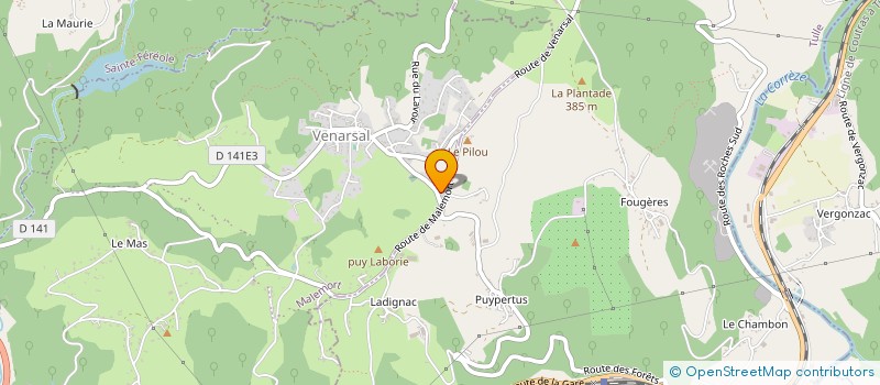 localisation de l'entreprise FORTENERGIE  MALEMORT