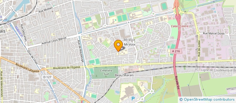 localisation de l'entreprise FORTEPIANNA  CALAIS