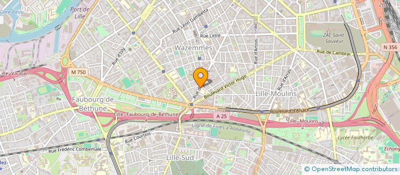 localisation de l'entreprise FORTEPROTECT à LILLE