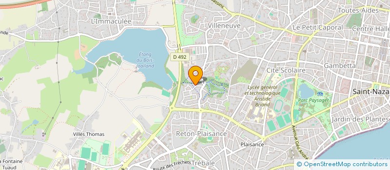 localisation de l'entreprise FORTERESSE SAINT NAZAIRE  SAINT-NAZAIRE