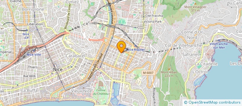localisation de l'entreprise FORTERESSE SECURITE PRIVEE à NICE