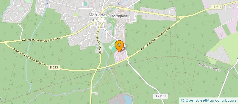 localisation de l'entreprise FORTI 3  MARTIGNAS-SUR-JALLE