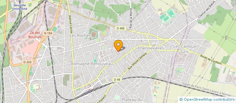 localisation de l'entreprise FORTI&LOCKS  CONFLANS-SAINTE-HONORINE