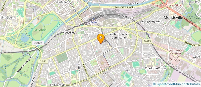 localisation de l'entreprise FORTIBTECH à CAEN