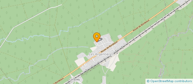 localisation de l'entreprise FORTIEM  BIGANOS