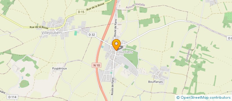 localisation de l'entreprise FORTIES TO SIXTIES REVIVAL CLUB  JARNAC