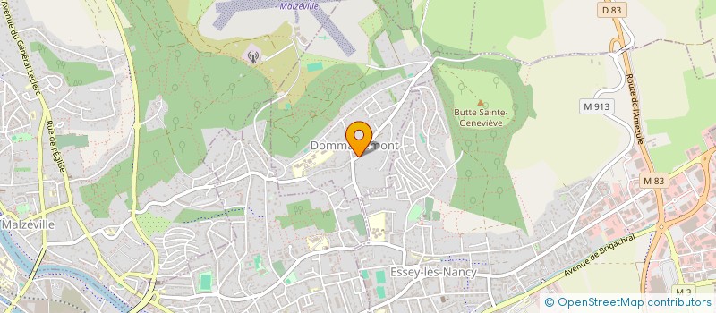 localisation de l'entreprise FORTIFOR  DOMMARTEMONT