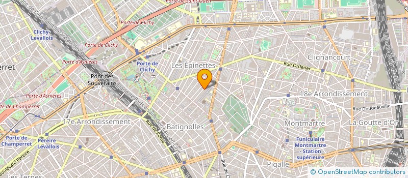 localisation de l'entreprise FORTIN  PARIS