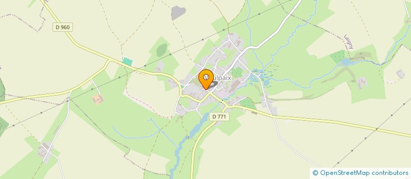 localisation de l'entreprise FORTIN FRERES à VOULPAIX