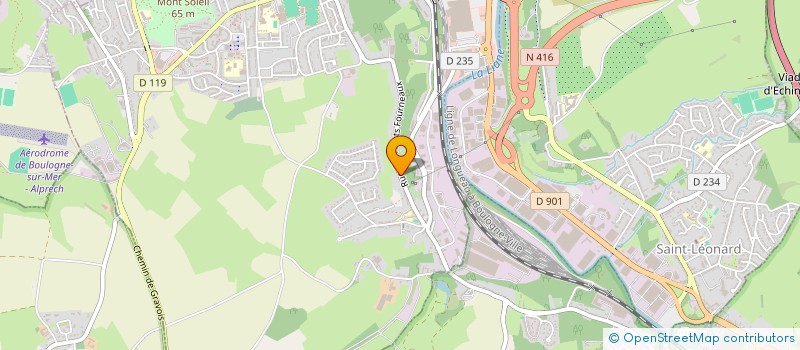 localisation de l'entreprise FORTIN GIOVANNI  OUTREAU