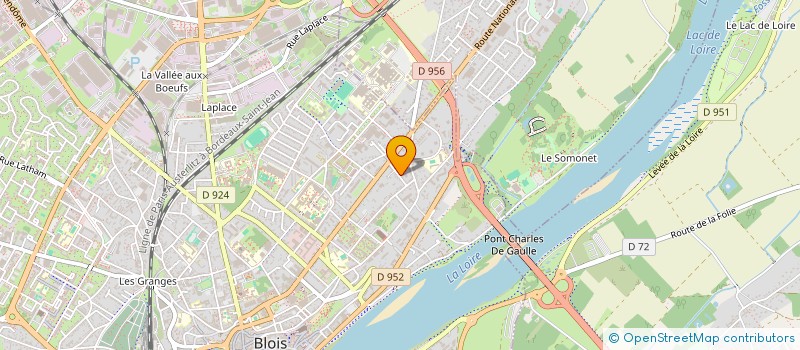 localisation de l'entreprise FORTIN GUENEE  BLOIS