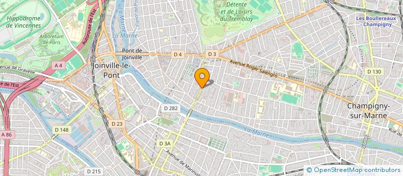 localisation de l'entreprise FORTIS à CHAMPIGNY-SUR-MARNE
