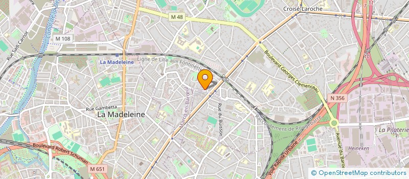 localisation de l'entreprise FORTIS CONSEILS à MARCQ-EN-BARŒUL