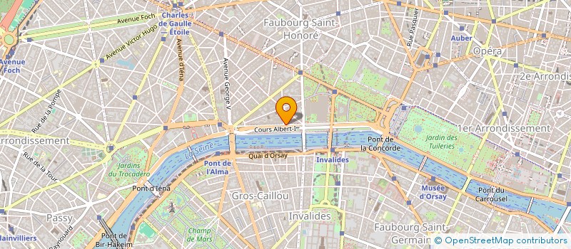 localisation de l'entreprise FORTIS CONSTRUCTION  PARIS
