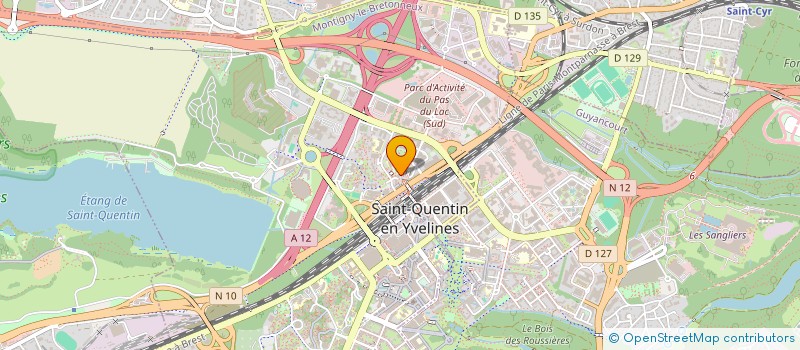 localisation de l'entreprise FORTIS FAMILIA  MONTIGNY-LE-BRETONNEUX