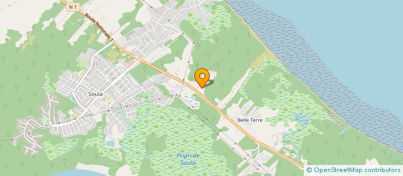 localisation de l'entreprise FORTIS GROUP  CAYENNE