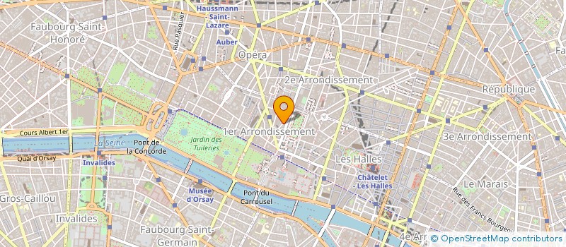 localisation de l'entreprise FORTIS IMMO à PARIS