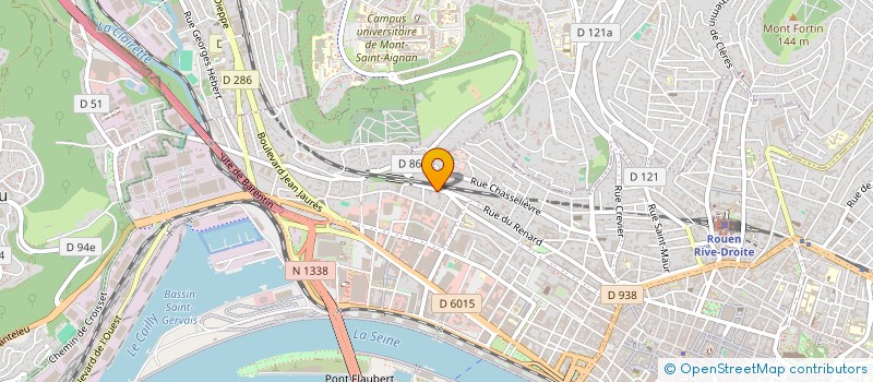 localisation de l'entreprise FORTIS RENOVATION à ROUEN