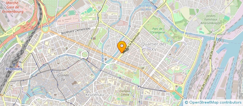 localisation de l'entreprise FORTISSIMMO à STRASBOURG