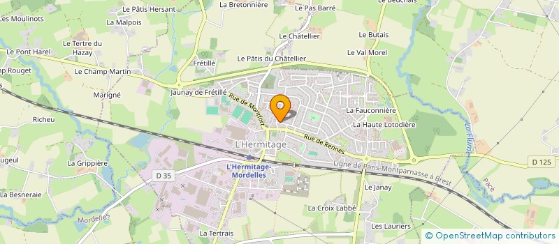 localisation de l'entreprise FORTISSIMO AVENTURES  L'HERMITAGE