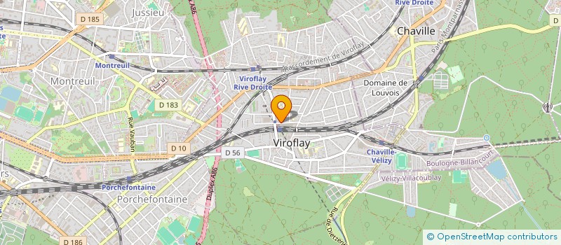 localisation de l'entreprise FORTITUDE  VIROFLAY