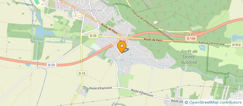 localisation de l'entreprise FORTITUDE HQ  JOUARS-PONTCHARTRAIN