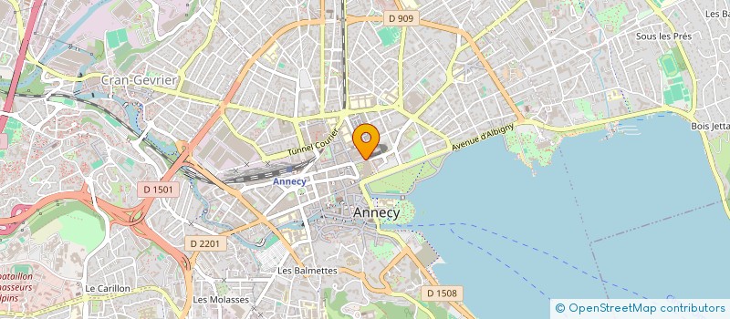 localisation de l'entreprise FORTKNOX à ANNECY