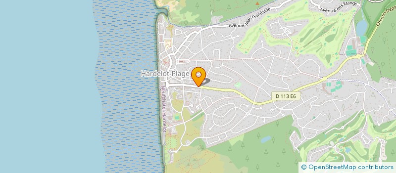 localisation de l'entreprise FORTLOUETTE  NEUFCHATEL-HARDELOT