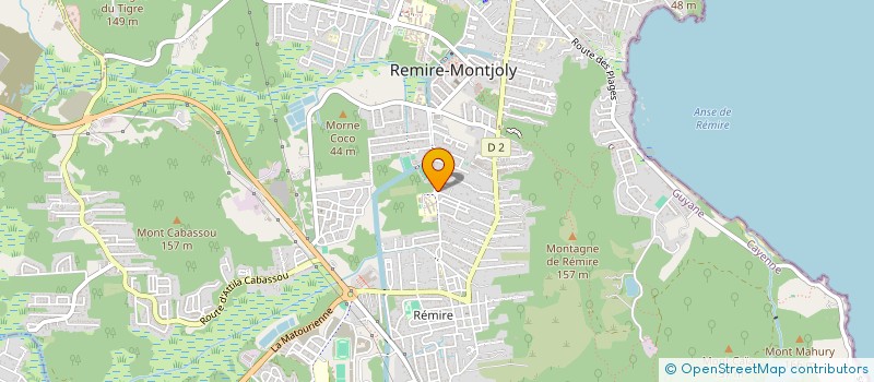 localisation de l'entreprise FORTRESS  REMIRE-MONTJOLY
