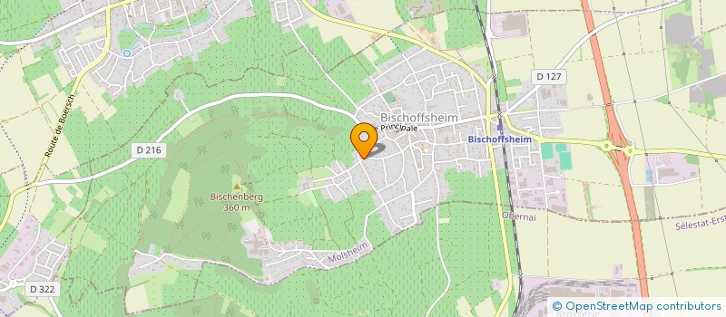 localisation de l'entreprise FORTUNA  BISCHOFFSHEIM