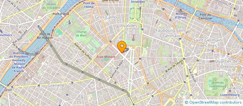 localisation de l'entreprise FORTUNA  PARIS