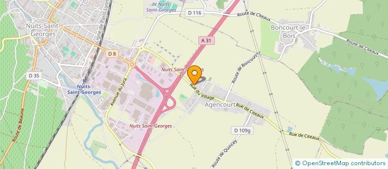 localisation de l'entreprise FORTUNACT  AGENCOURT